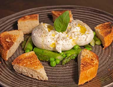 Spring Pea Burrata